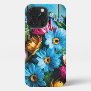 Colourful Flowers iPhone 13 Pro Case