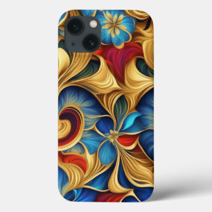 Colourful Flowers Multicolored iPhone 13 Case
