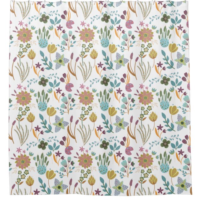 Colourful Flowers Pattern (Front)