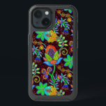 Colourful Flowers Pattern Glass Beads Look<br><div class="desc">Elegant girly colourful exotic flowers seamless pattern glass beads texture .</div>
