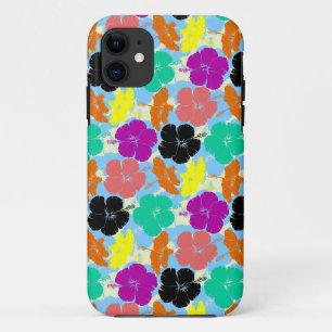 Colourful flowers patterns design iPhone 11 case