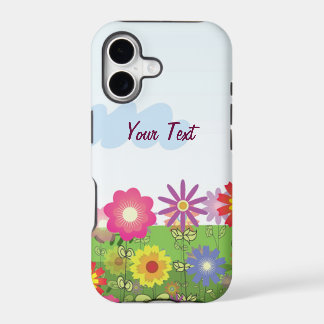 Colourful Flowers - Personalize
