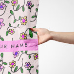 Colourful Flowers, Pink Background, Pink Scarf<br><div class="desc">Elegant,  stylish and sophisticated pattern with colourful flowers and greenery. Modern and trendy gift,  perfect for the floral design lover in your life. Personalize by adding your name,  nickname,  monogram or initials.</div>