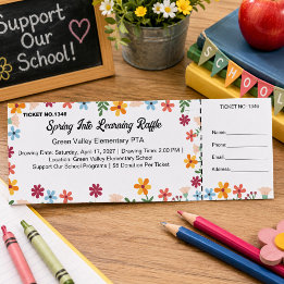 Colourful Flowers Spring School Pta Fundraiser