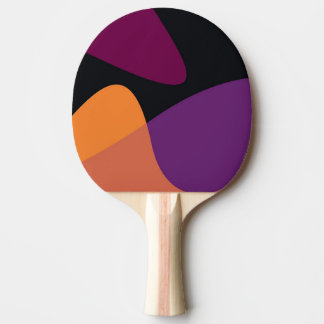 Colourful Fluid Ping Pong Paddle