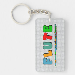 Colourful Flute Keychain