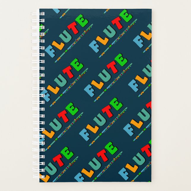 Colourful Flute Planner (Front)