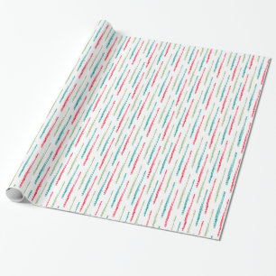 Colourful Flutes Wrapping Paper