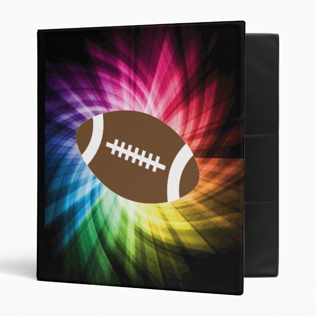 Colourful Football Binder (Front/Inside)