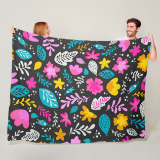 Colourful Forest 60x80 Fleece Blanket