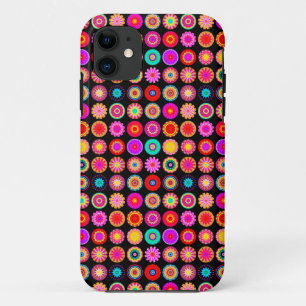 Colourful Fractal Mandalas iPhone Case