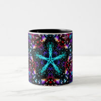 Colourful Fractal Stars Universe Mandala Star