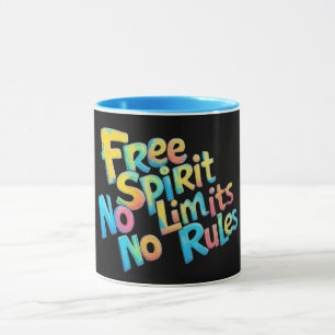 Colourful Free Spirit Mug