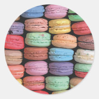 Colourful French Macaron Pattern
