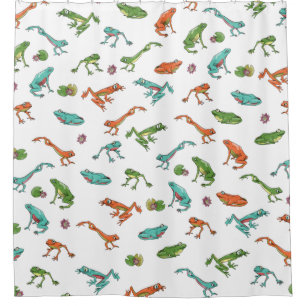 Colourful Frog pattern