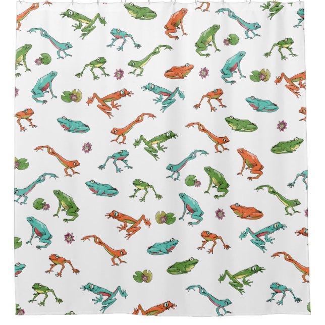 Colourful Frog pattern (Front)