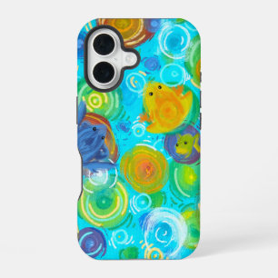 Colourful Frog Rainbow Water Phone Case