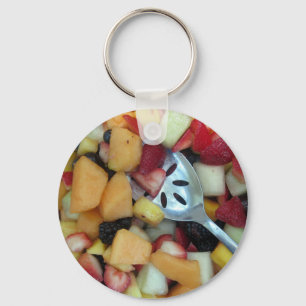 Colourful Fruit Assortment Keychain