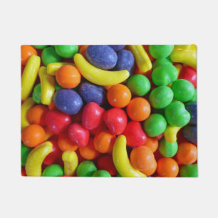 Colourful Fruit Shaped Candy Doormat