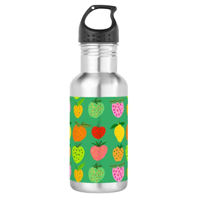 Colourful fruits  532 ml water bottle (Front)