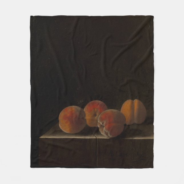 Colourful Fruits And Vegetables Fleece Blanket (Front)
