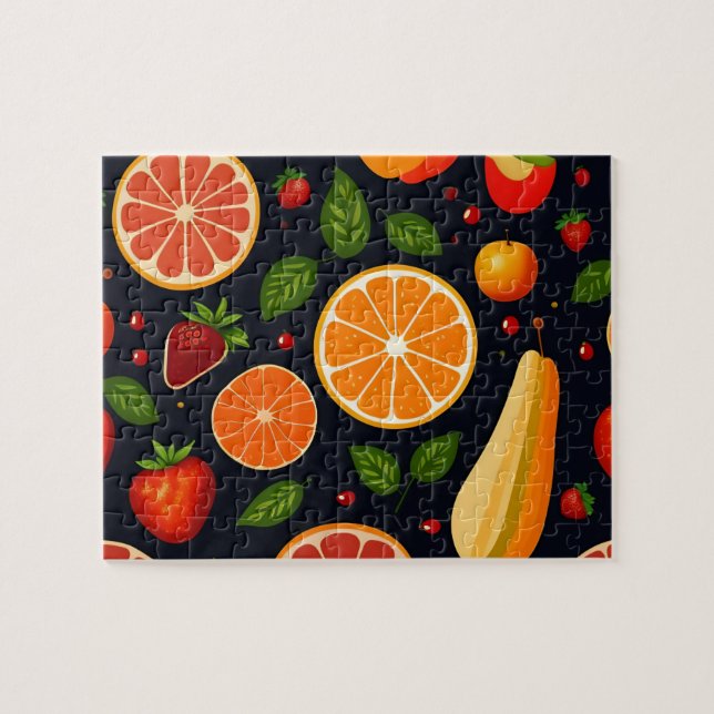 Colourful Fruits Jigsaw Puzzle (Horizontal)