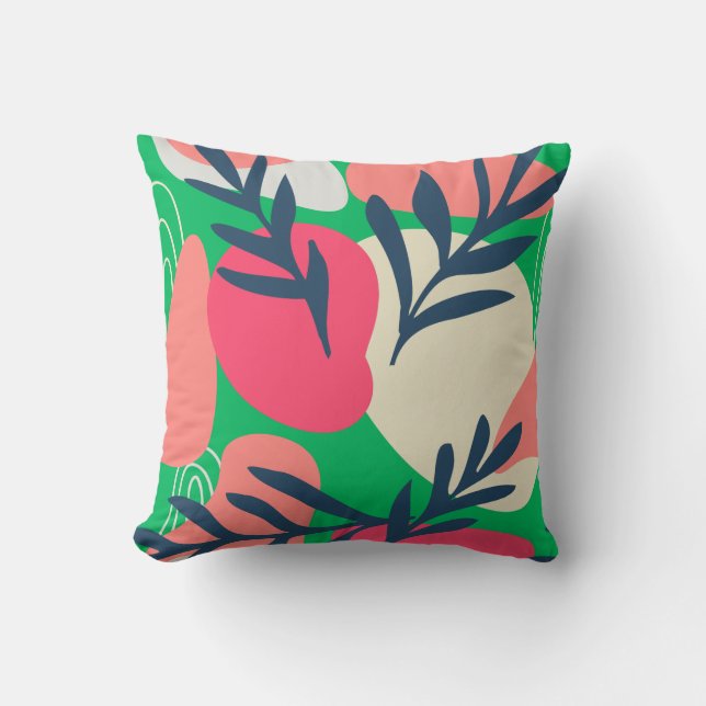 Colourful Fruits   Throw Pillow (Front)