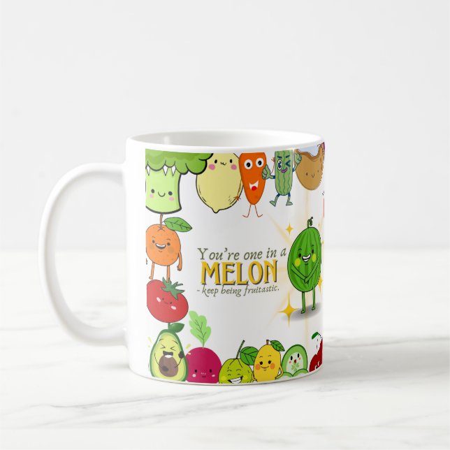Colourful Fruity Mug (Left)