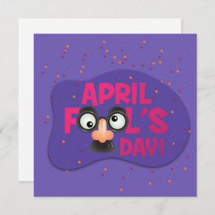 Colourful Fun April Fools Day Holiday Card