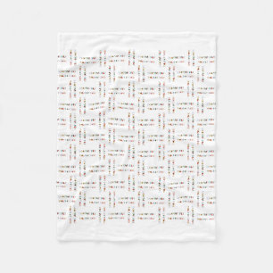 Colourful Fun EcoFriendly Holiday Season Blanket