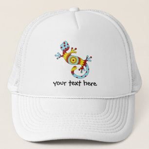 Colourful Fun Gecko Lizard Trucker Hat
