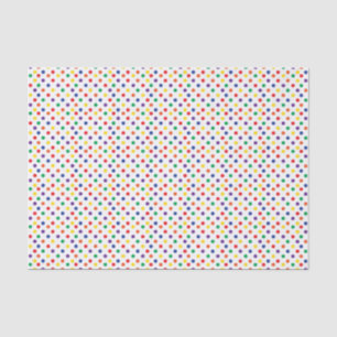 Colourful Fun Polka Dots Tissue Paper