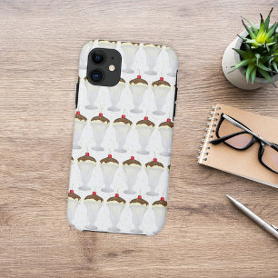 Colourful Fun Whimsical Ice Cream Sundae Custom iPhone 11 Case