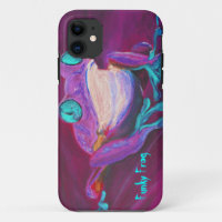 Colourful funky frog iPhone 5 case