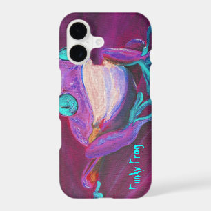Colourful funky frog iPhone 7 case