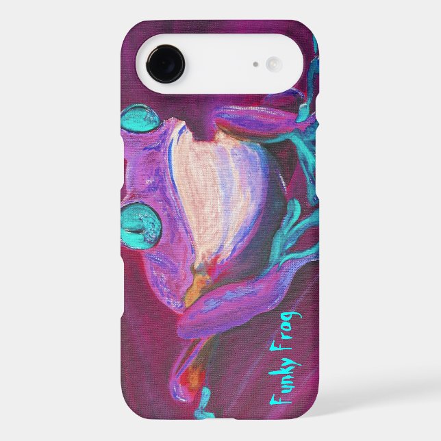 Colourful funky frog iPhone 7 case (Back)