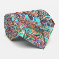 Colourful Funky Fun 3D Blur Waves Pattern