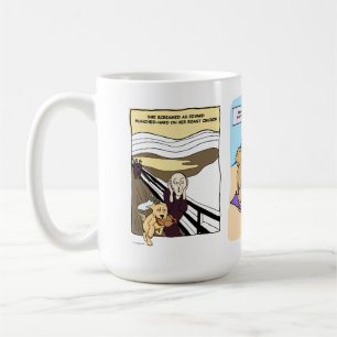 Colourful Funny Dog Cartoons Coffee Mug