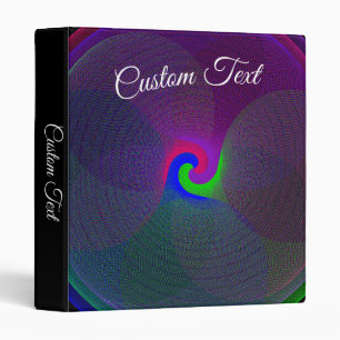 Colourful Fused Centre Geometric Binder