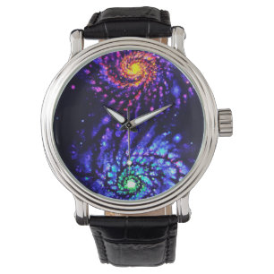Colourful galaxies watch