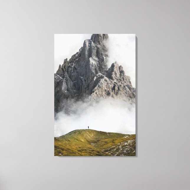 Colourful Galaxy Canvas Print (Front)