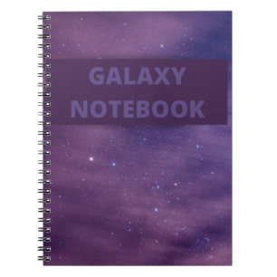 Colourful Galaxy Notebooks