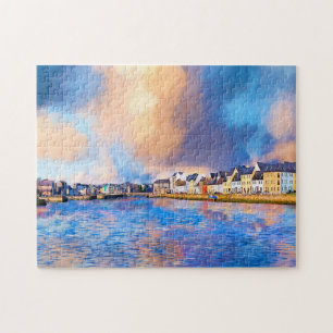 Colourful Galway Ireland Jigsaw Puzzle