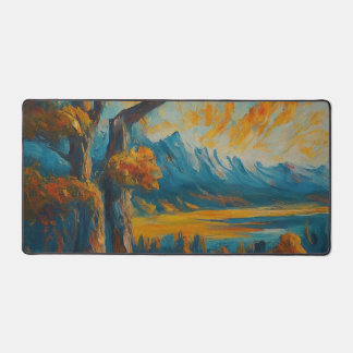 Colourful Garden Desk Mat