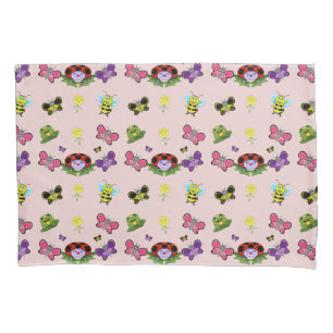 Colourful Garden Pillow Case