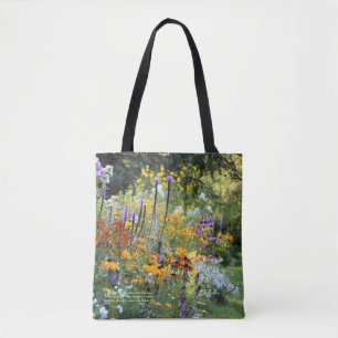Colourful Gardens Along the Pathways Tote Bag