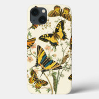 Colourful Gathering of Butterflies and