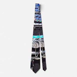 Colourful Gauges on Fire Engine Tie