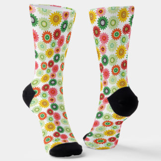 Colourful Gears Socks