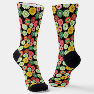 Colourful Gears Socks